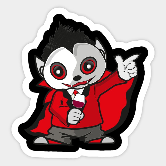 vampire boy Sticker by irfandesign